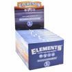 ELEMENT'S 1 1/4 SIZE CONNOISSEUR ULTRA THIN RICE ROLLING PAPERS + TIPS