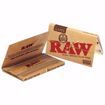 RAW CLASSIC SINGLEWIDE DOUBLE WINDOW NATURAL UNREFINED ROLLING PAPERS