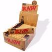 RAW CLASSIC KING SIZE SLIM NATURAL UNREFINED ROLLING PAPERS