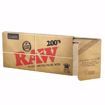 RAW CLASSIC KING SIZE SLIM 200's NATURAL UNREFINED ROLLING PAPERS