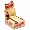 RAW ORGANIC HEMP KING SIZE SLIM NATURAL UNREFINED ROLLING PAPERS 