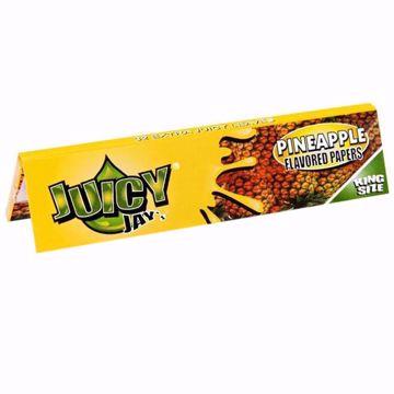 JUICY JAY'S KING SIZE PINEAPPLE FLAVORED ROLLING PAPERS