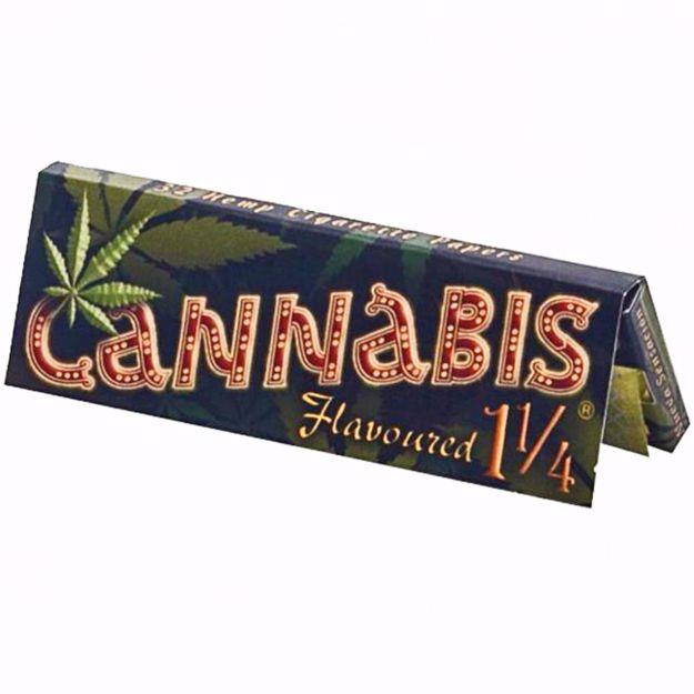SPANISH FLAVORED CANNABIS 1 1/4 SIZE ROLLING PAPERS