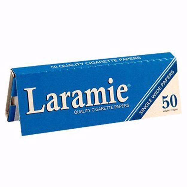 LARAMIE BLUE SINGLE WIDE ROLLING PAPERS