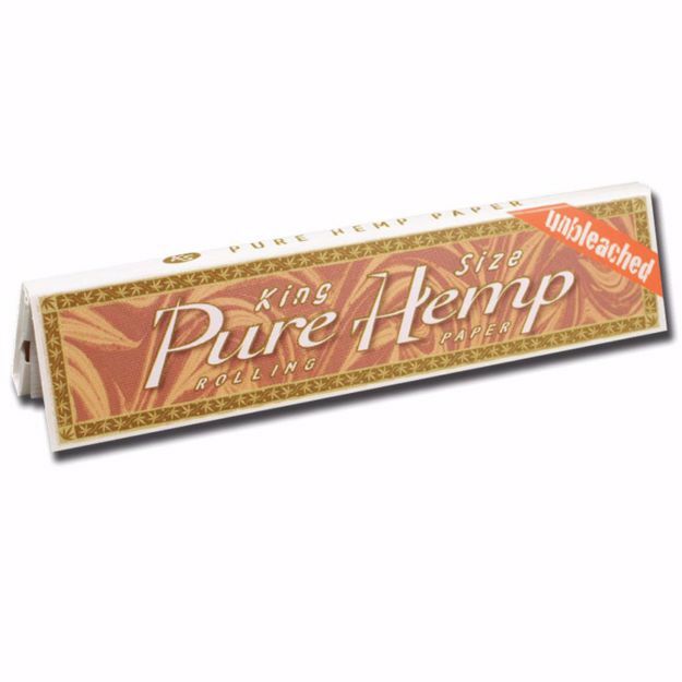 PURE HEMP UNBLEACHED "RAWNABEE" KING SIZE ROLLING PAPERS