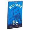 ZIG ZAG BLUE 1 1/2 SIZE ULTRA THIN ROLLING PAPERS