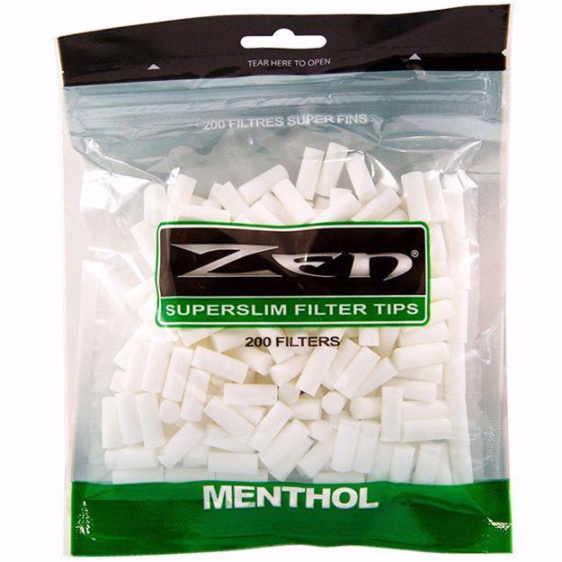 ZEN PREMIUM SUPER SLIM MENTHOL FILTERS