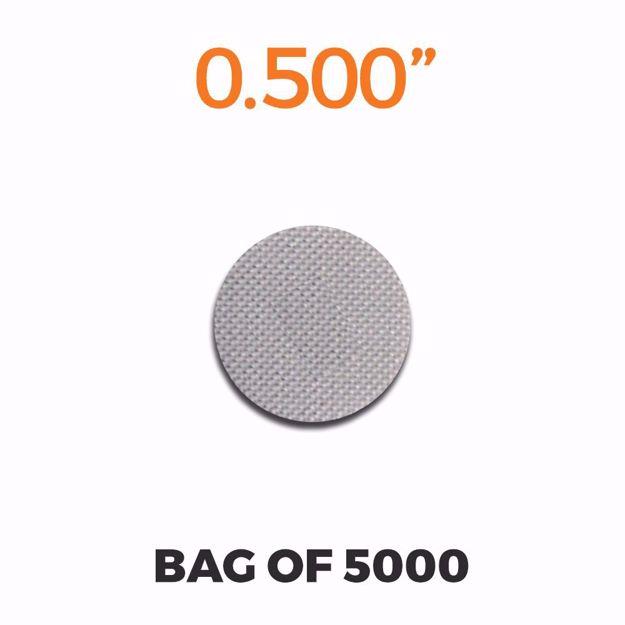 PIPE SCREENS - STAINLESS STEEL .500 (5000 SCREENS)