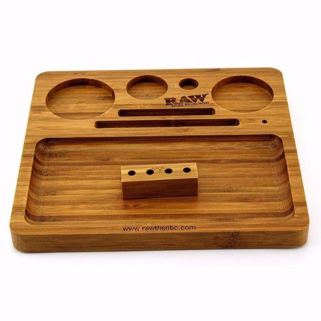 RAW NATURAL BAMBOO TRAY