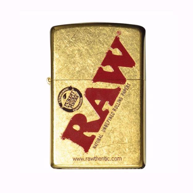 ZIPPO RAW GOLD LIGHTER