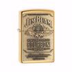 JIM BEAM BRASS ZIPPO 254BJB.929 LIGHTER