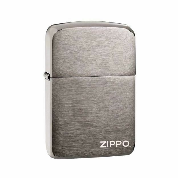 BLACK ICE 1941 REPLICA WITH ZIPPO LOGO 24485 LIGHTER