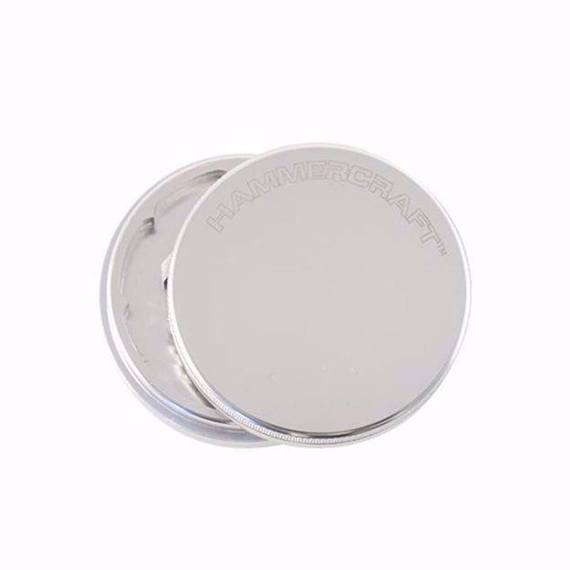 HAMMERCRAFT 2 PIECE LOGO ALUMINUM GRINDERS - SMALL 2" SILVER 