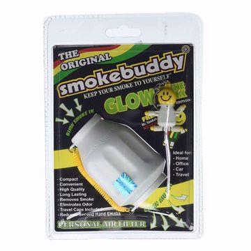 SMOKEBUDDY GLOW IN THE DARK WHITE PERSONAL AIR FILTER