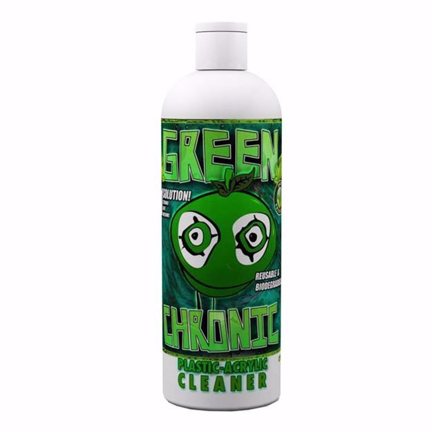 ORANGE CHRONIC GREEN CHRONIC PLASTIC/ACRYLIC CLEANER 