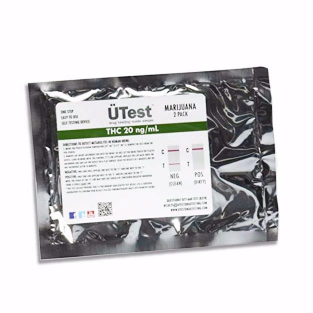 UTEST THC 20NG/ML 2 PACK