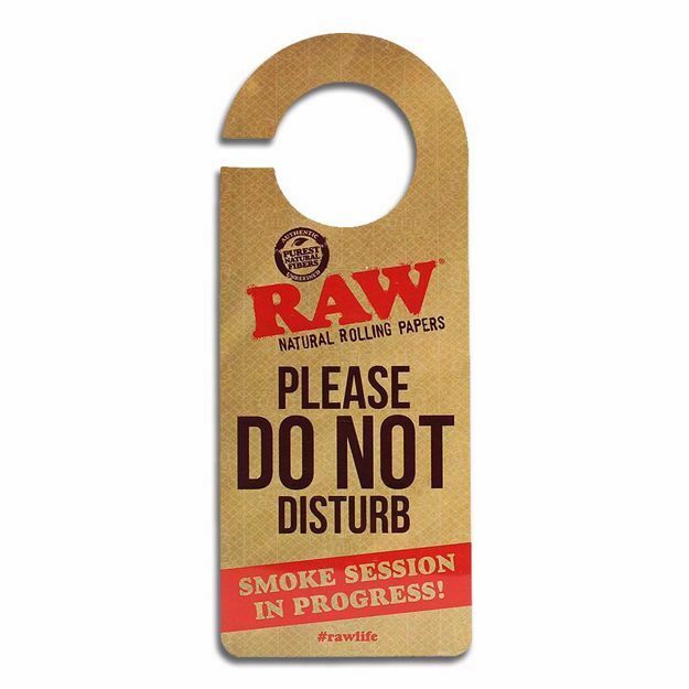 RAW HANGING DOOR SIGN 