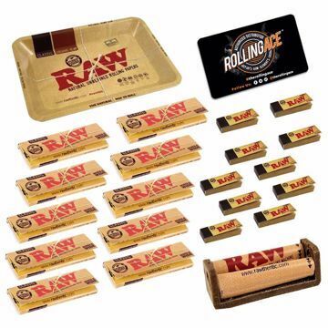 RAW CLASSIC SINGLE WIDE MASTER SET STARTER BUNDLE WITH TIPS