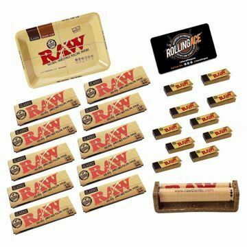 RAW CLASSIC 1 1/4 SIZE MASTER SET STARTER BUNDLE WITH TIPS