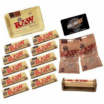 RAW CLASSIC 1 1/4 SIZE MASTER SET STARTER BUNDLE WITH FILTERS