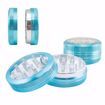 HAMMERCRAFT ANODIZED BLUE CLEAR TOP ALUMINUM CNC 2.2" GRINDER