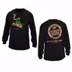 RAW SMOKING IGUANA BLACK LONG SLEEVE T-SHIRT