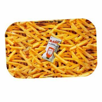 RAW FRENCH FRIES ROLLING TRAY SMALL