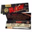 Raw 1 1/4 Black Rolling Papers