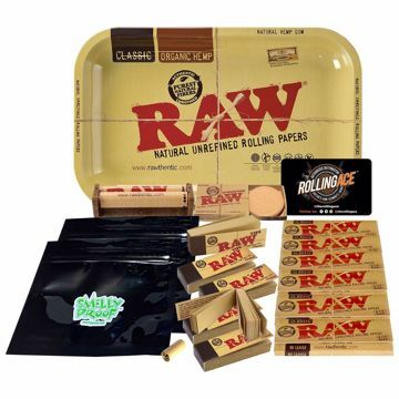 Raw 1 1/4 Classic Bundle with Tray