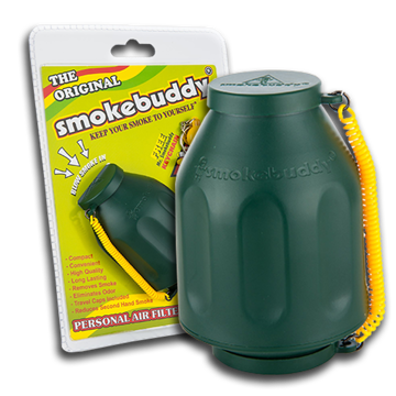 SMOKEBUDDY GREEN PERSONAL AIR FILTER	