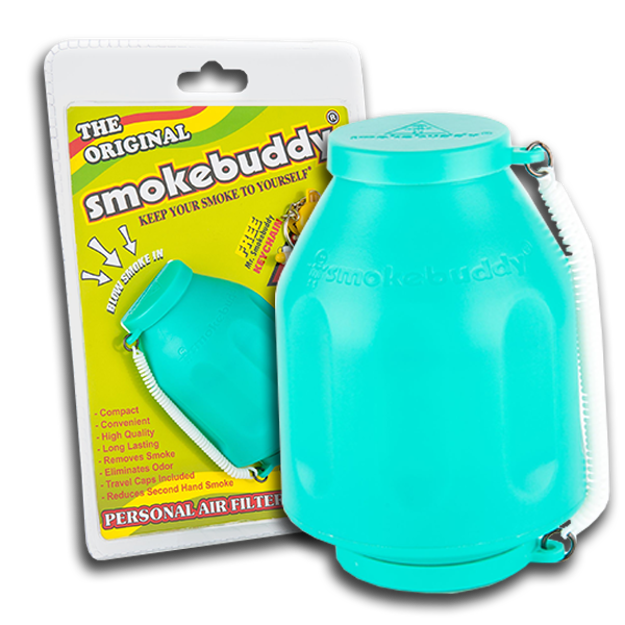 SMOKEBUDDY TEAL PERSONAL AIR FILTER	