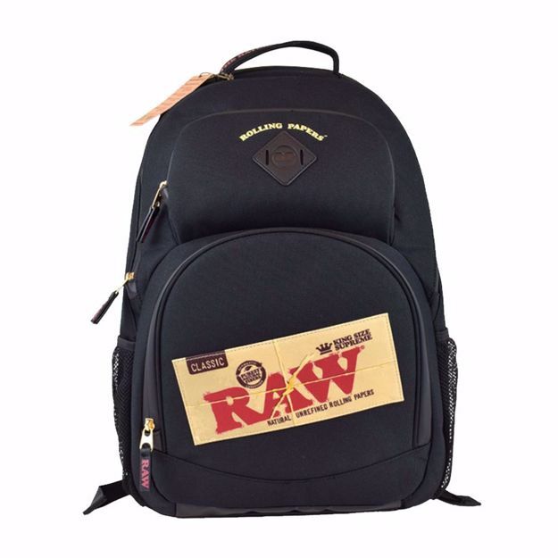 RAW STASH BAKEPACK - BLACK BACKPACK