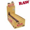 RAW CLASSIC SINGLEWIDE SINGLE WINDOW NATURAL UNREFINED ROLLING PAPERS