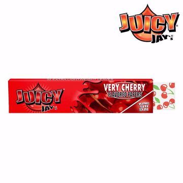 JUICY JAY'S KING SIZE VERY CHERRY FLAVORED ROLLING PAPERS	