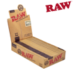 RAW CLASSIC 1 1/4 SIZE NATURAL UNREFINED ROLLING PAPERS	