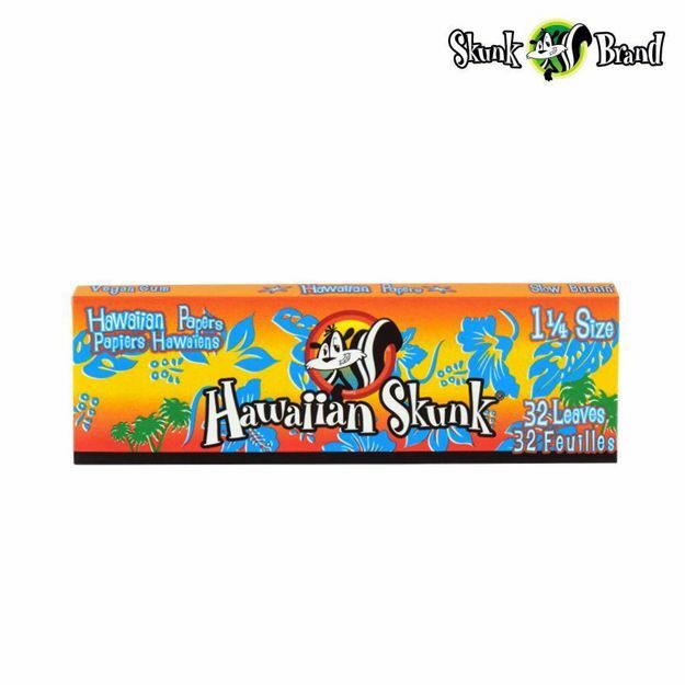 SKUNK 1 1/4 SIZE HAWAIIAN FLAVORED ROLLING PAPERS	