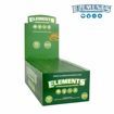 ELEMENTS GREEN ROLLING PAPERS SINGLE WIDE	