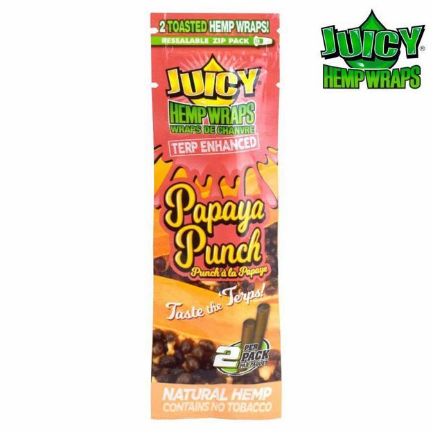 JUICY JAY PAPAYA PUNCH TERP HEMP WRAPS	