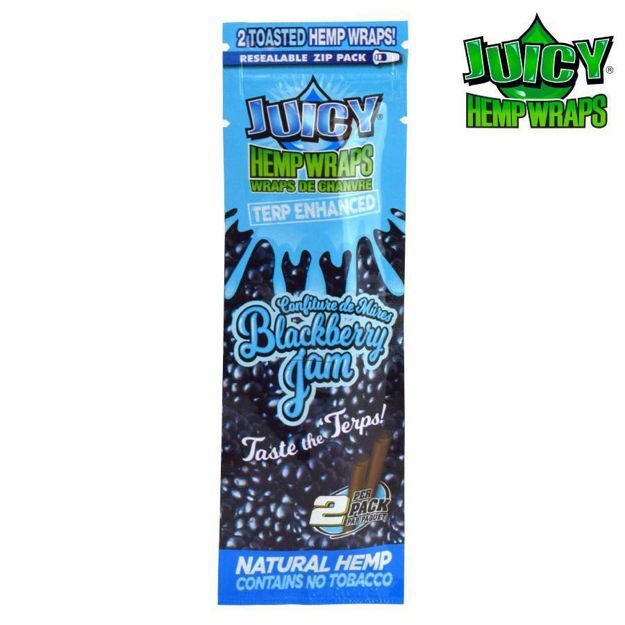 JUICY JAY BLUEBERRY JAM TERP HEMP WRAPS	