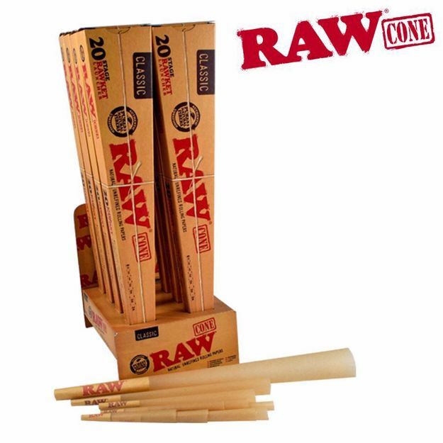 RAW 20 STAGE RAWKET LAUNCHER PRE ROLLED CONES	
