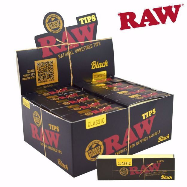 RAW BLACK ROLLING TIPS	