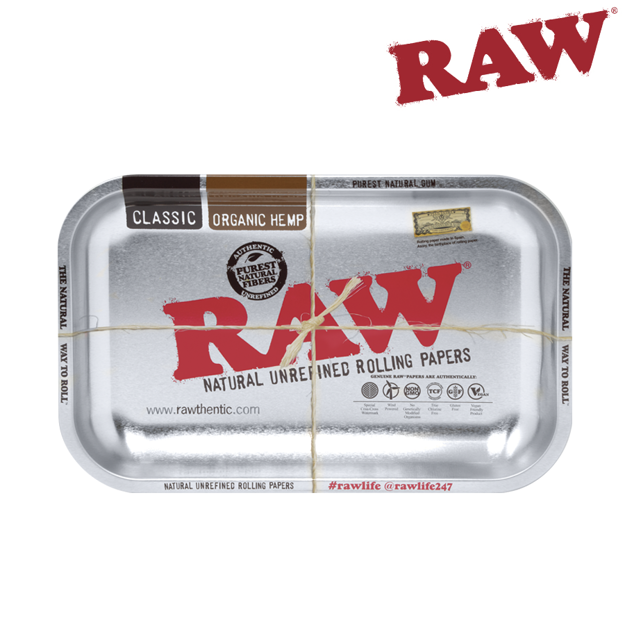 RAW STEEL ROLLING TRAY - SMALL	