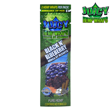 JUICY JAYS BLACK N' BLUEBERRY HEMP WRAPS	