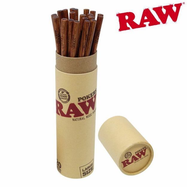 RAW WOOD POKERS LARGE	