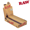 RAW CLASSIC 1 1/4 SIZE NATURAL UNREFINED ROLLING PAPERS